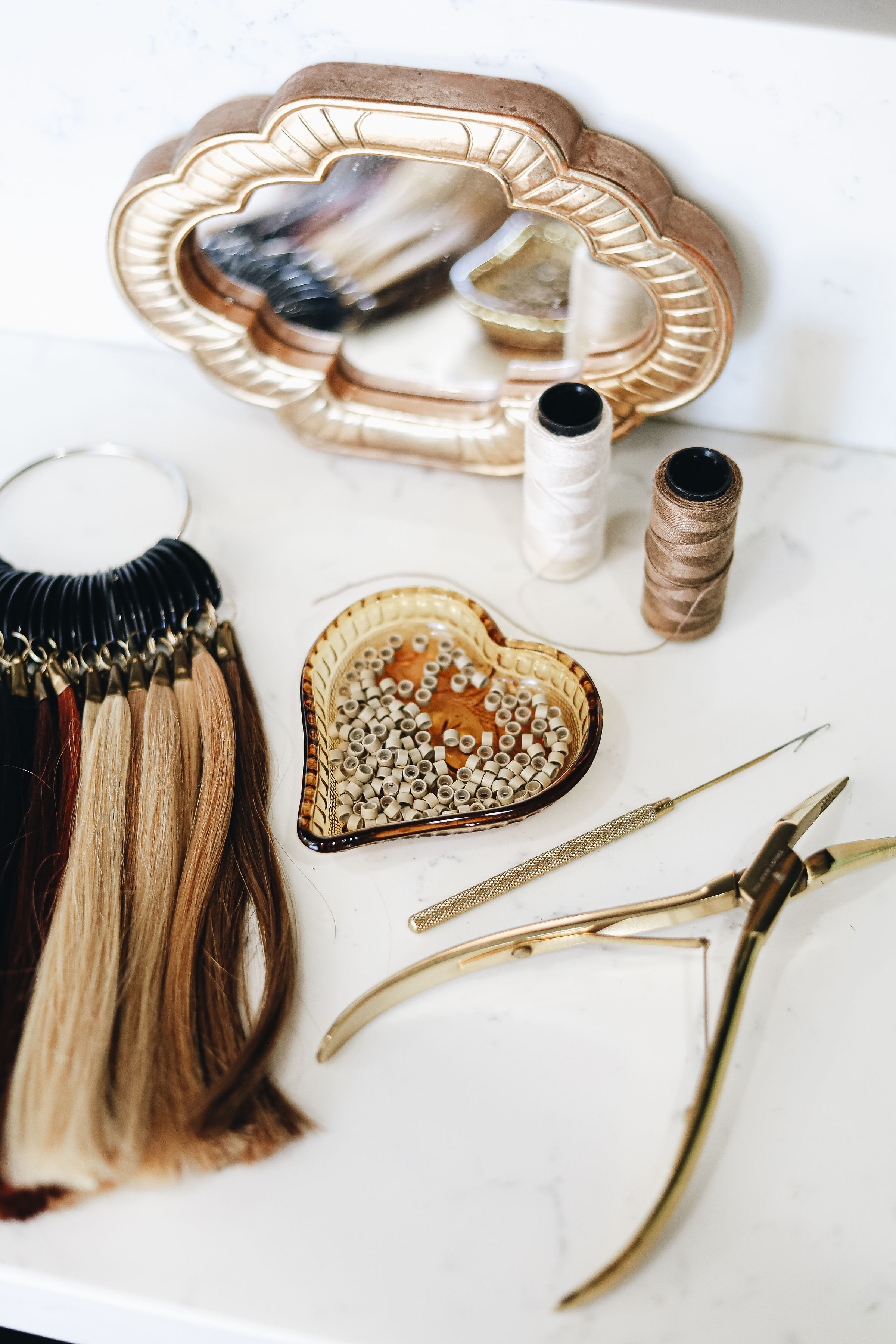 Hand Tied Extensions - Two Rows