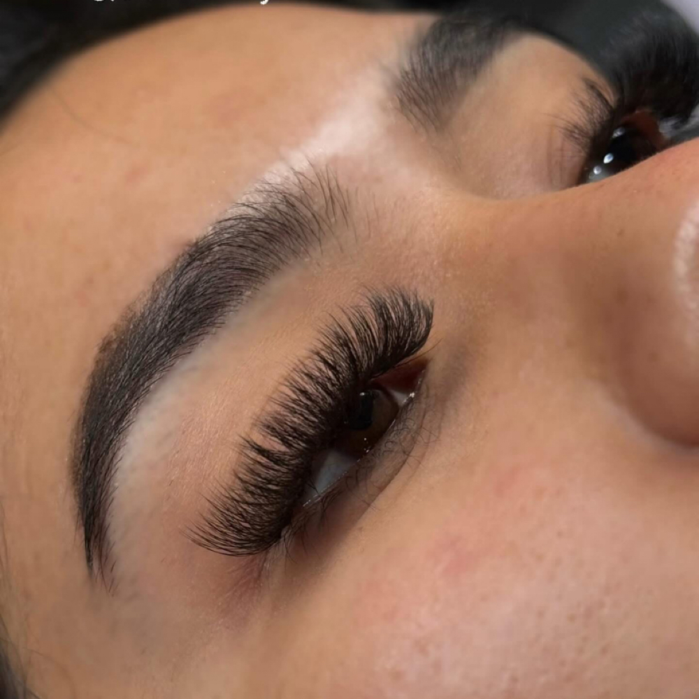 Volume Eyelash Ext at Gina's Hair Studio in Eagle pass, TX