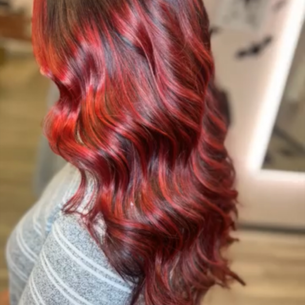 Vivid Color at Hair By Shelby in Mogadore, OH