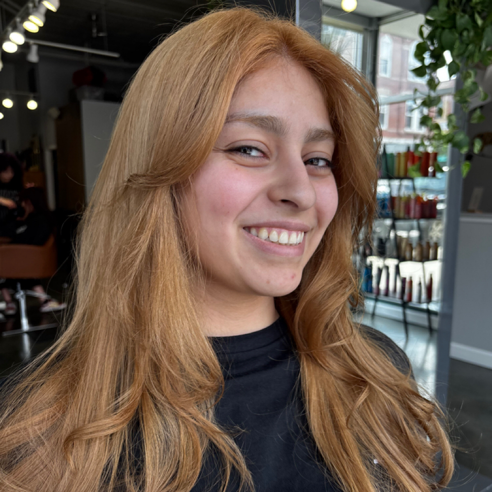 Bleach + Tone | Root Touch Up at Kay Does Hair in Chicago, IL