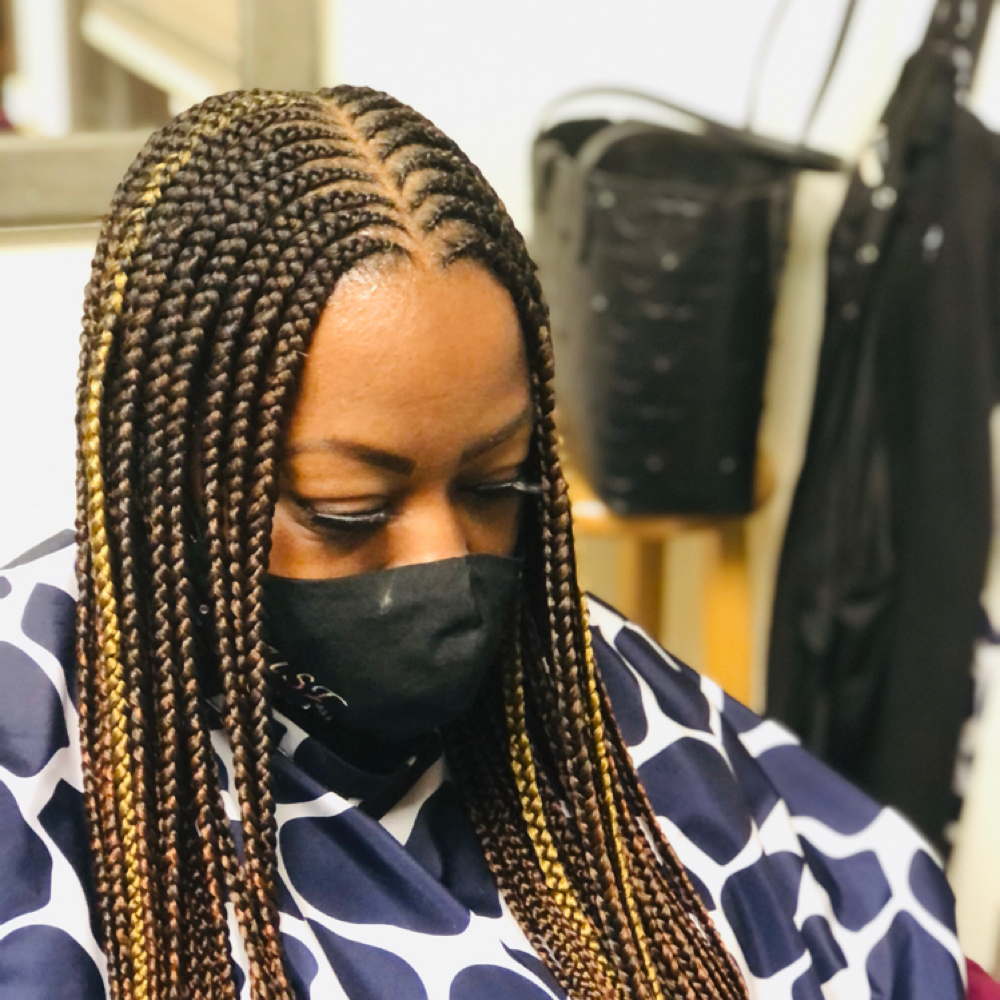 Tribal Braids at Some Like It Loc’d in Chandler, AZ