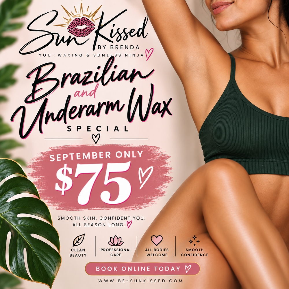SEPTEMBER WAX SPECIAL at Sun Kissed in Gainesville, TX