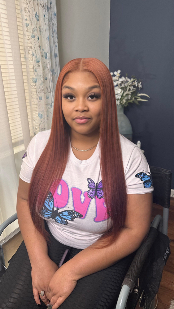 Frontal Touch Up With Style