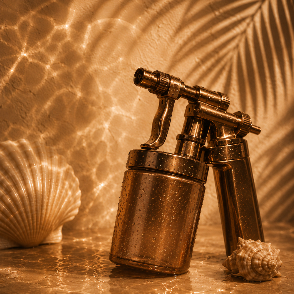 Siren Glow: Dump Cup Spray Tan at The Bronzed Siren in Orange, CA