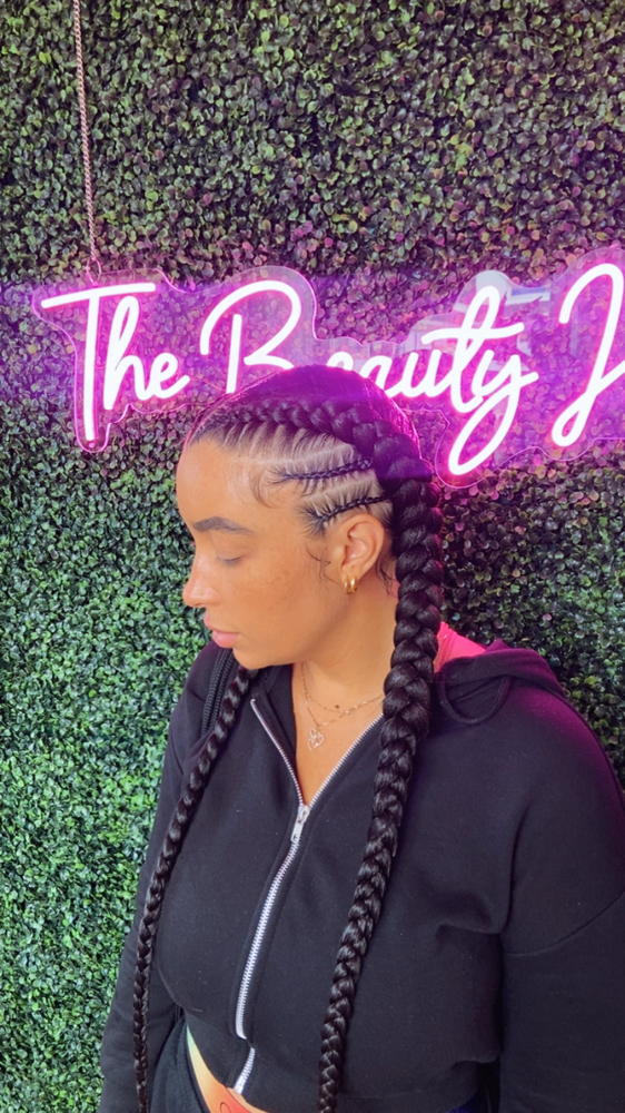 Two Braids with Design