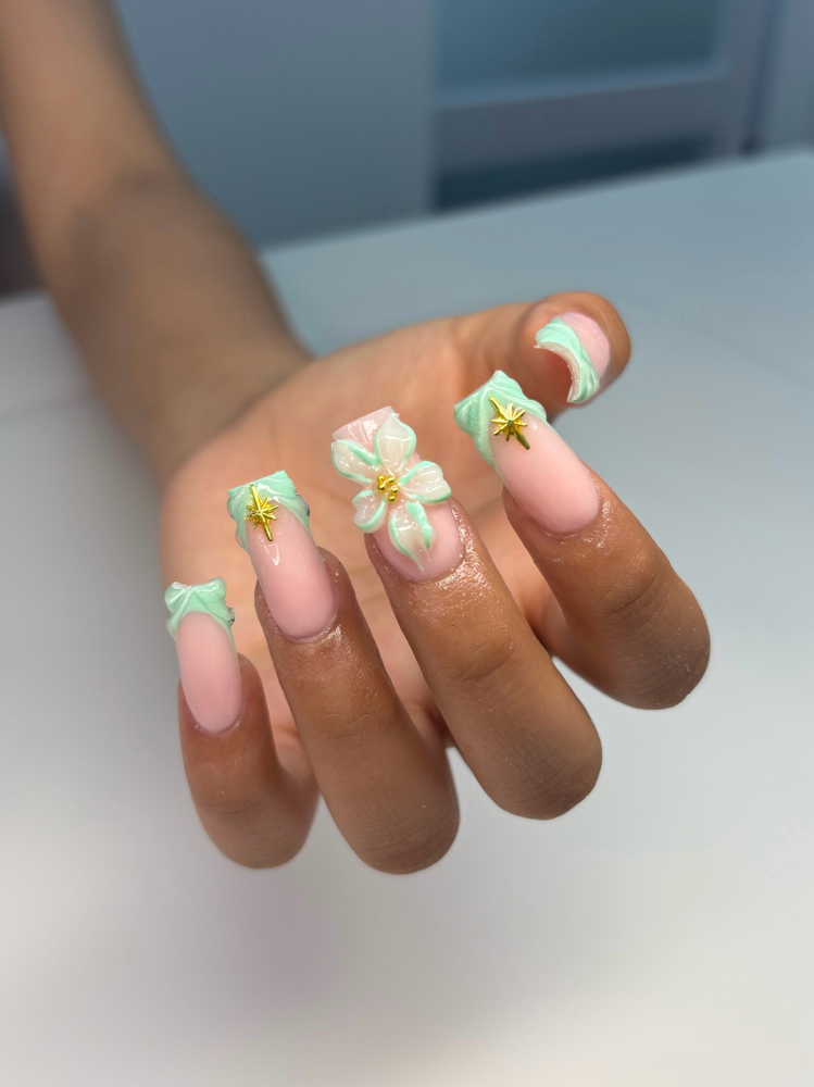 Medium Polygel Full/Fill