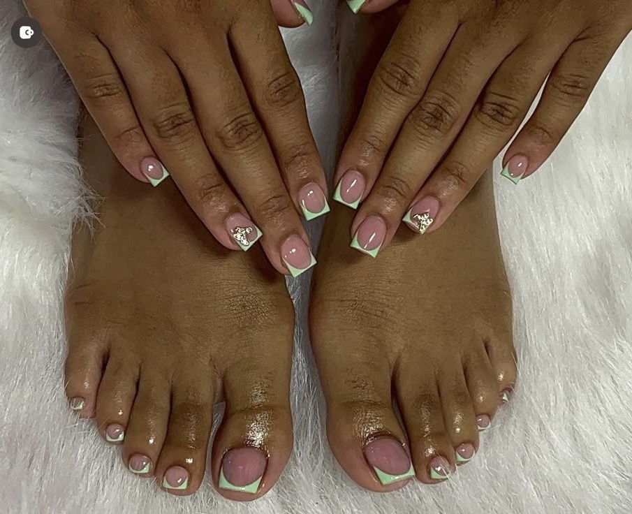 Mother Day Full Set & Gel Pedi