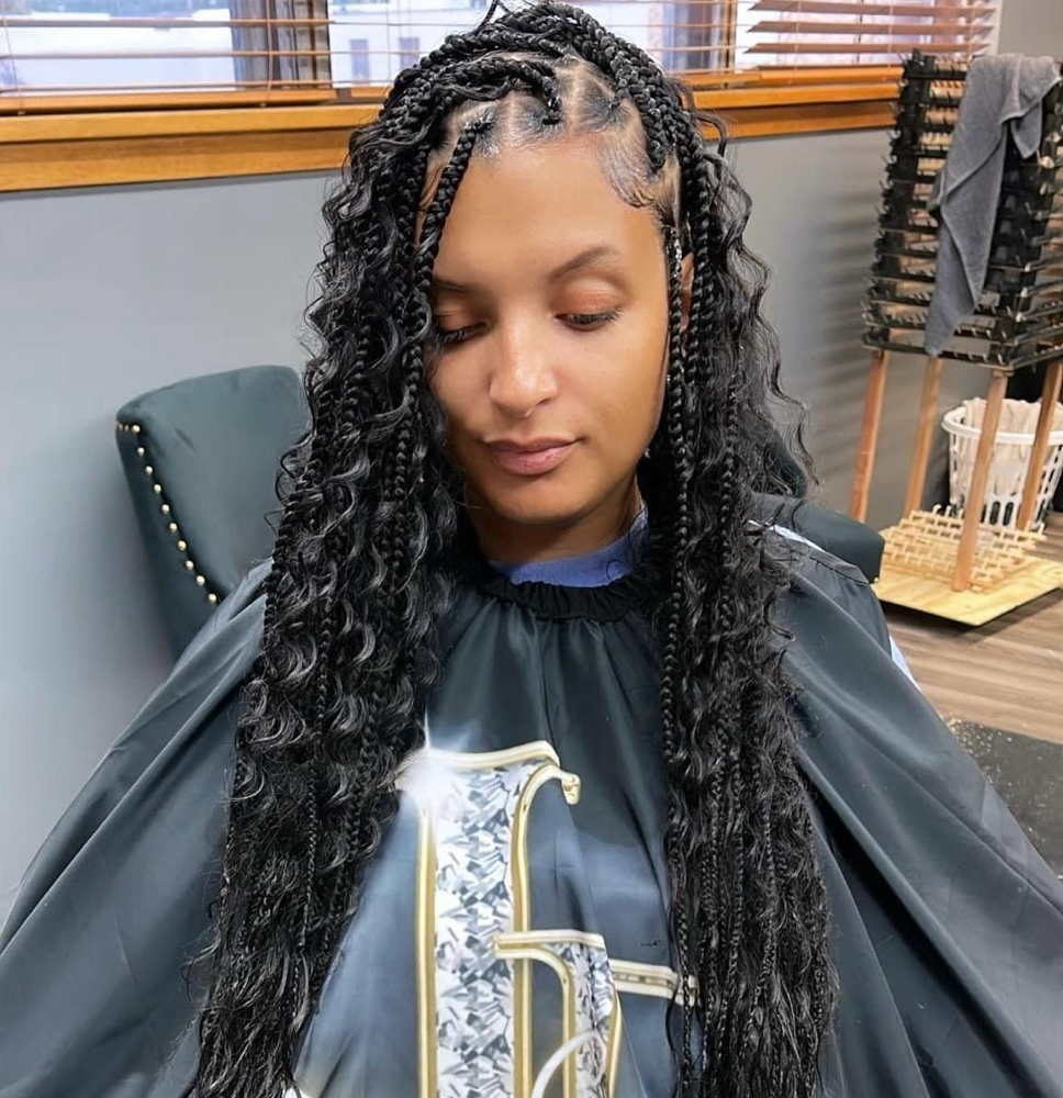 Smedium/Medium Boho Braids