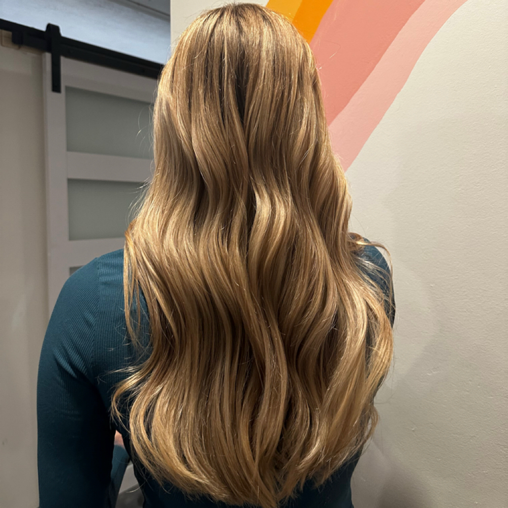 Blonde Root Touch Up at Hailey  Soard in New Albany, IN