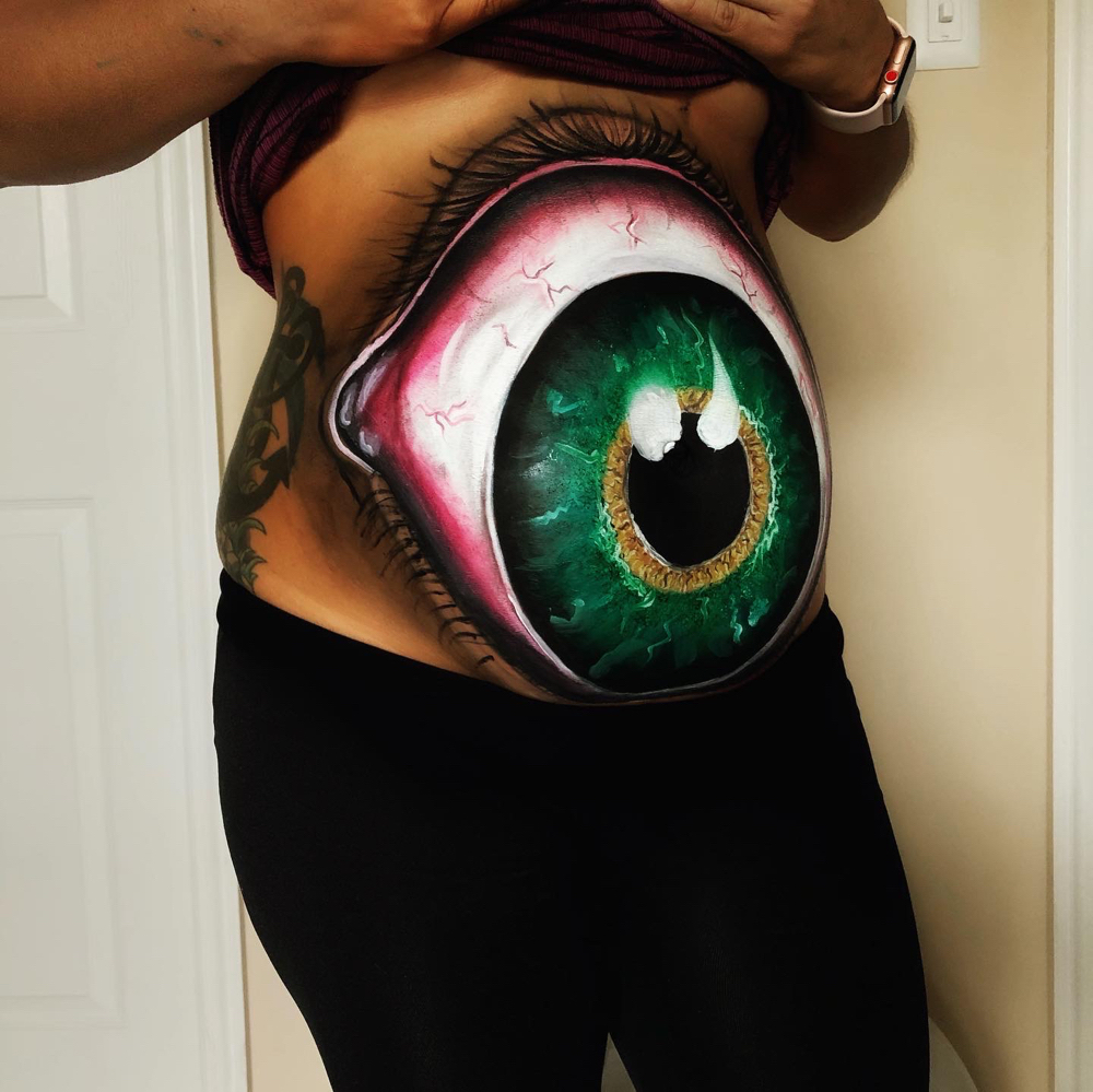 Belly Bump Painting