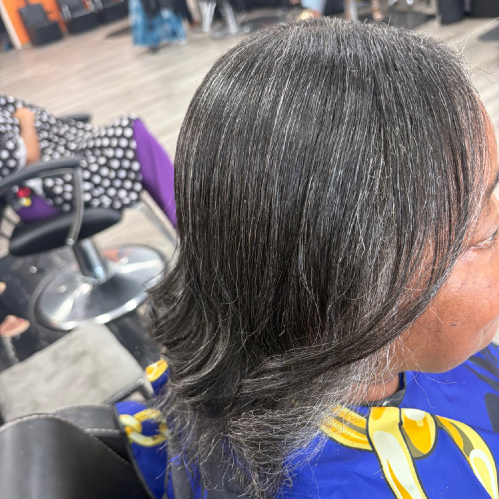 Silk Press at Cristina Did it in Virginia Beach, VA