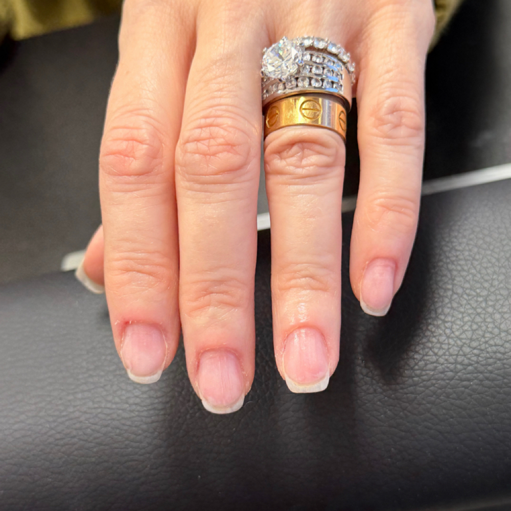 iBX Nail Treatmen+ russian Mani at Blush Beauty & Aesthetics in North Olmsted, OH
