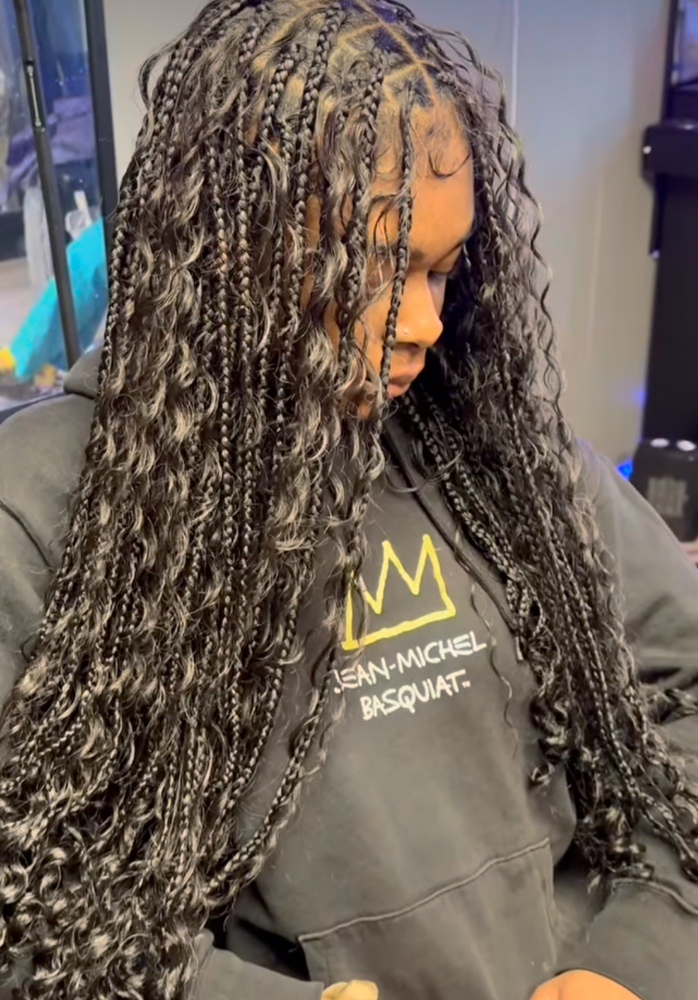Medium Knotless (Bring Boho Hair)