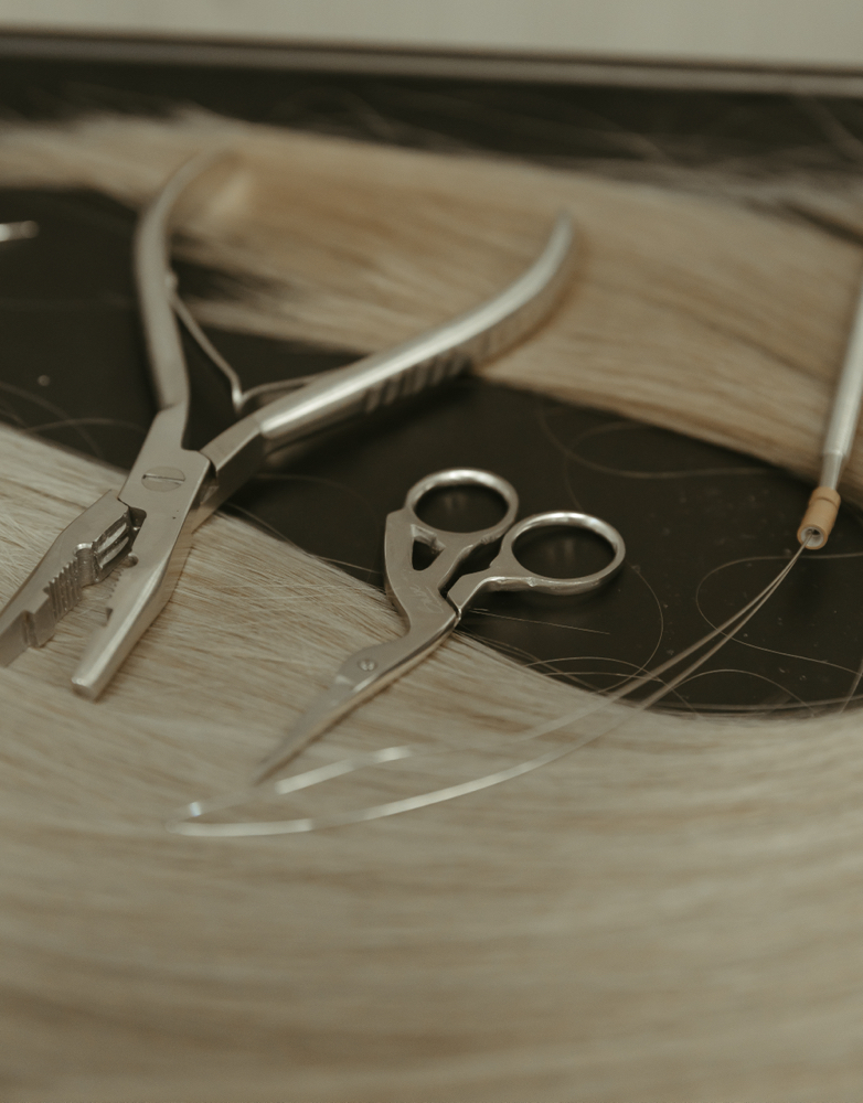 Hand-Tied Extension Removal