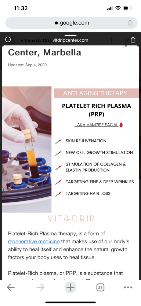 Advanced Microneedlng-PRP ‘Vampire’