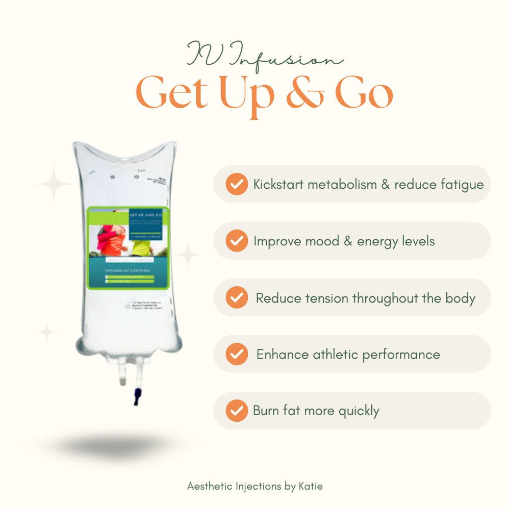 Get Up & Go IV Infusion at Aesthetic Injections by Katie in West Plains, MO