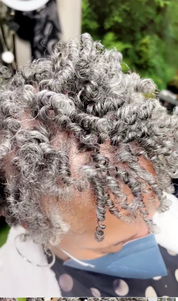 Comb Coils On Natural Hair