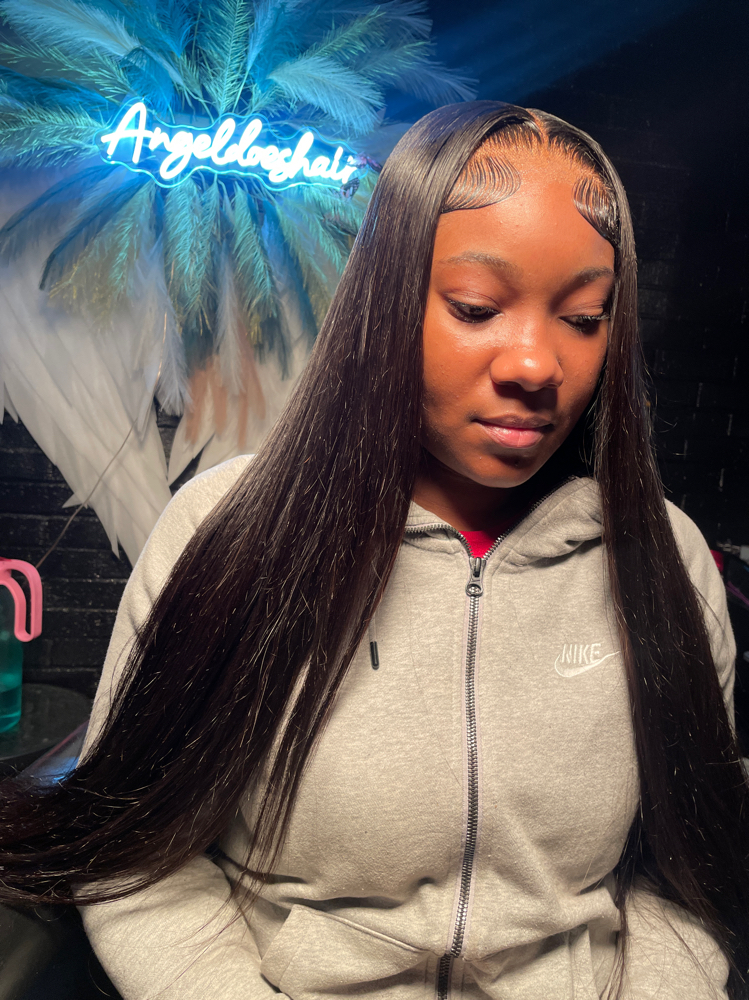 Closure Quick Weave + Styling at Angeldoeshair in Nashville, TN