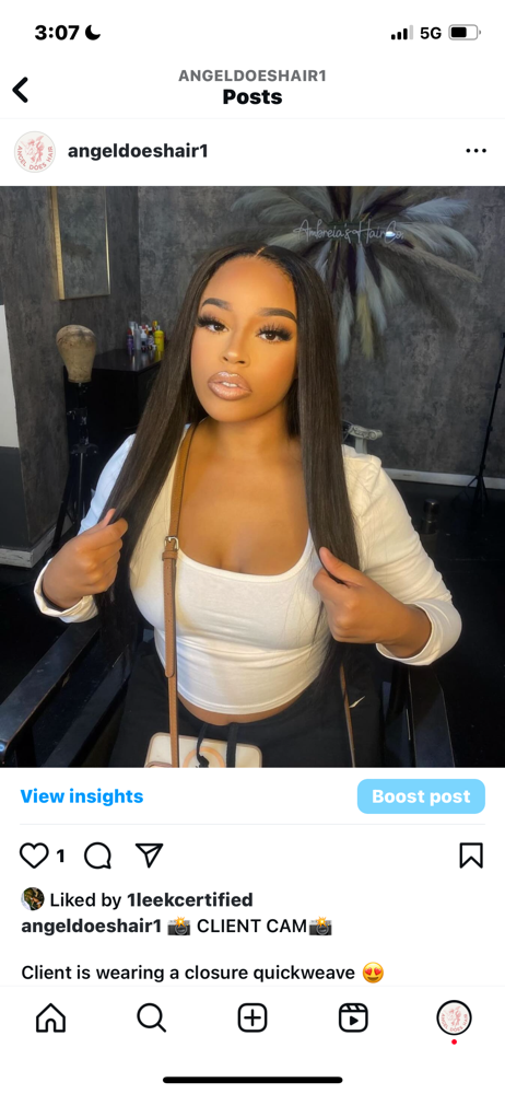 Closure Quick Weave