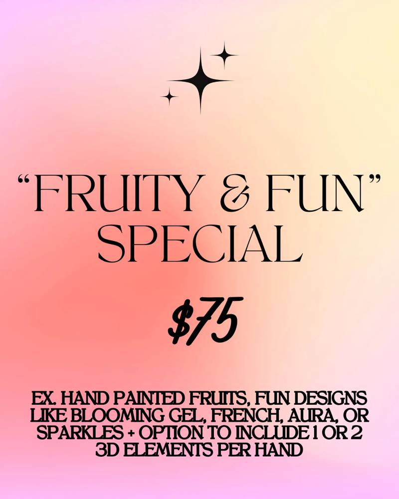 Fruity & Fun Summer Special (Gel X)