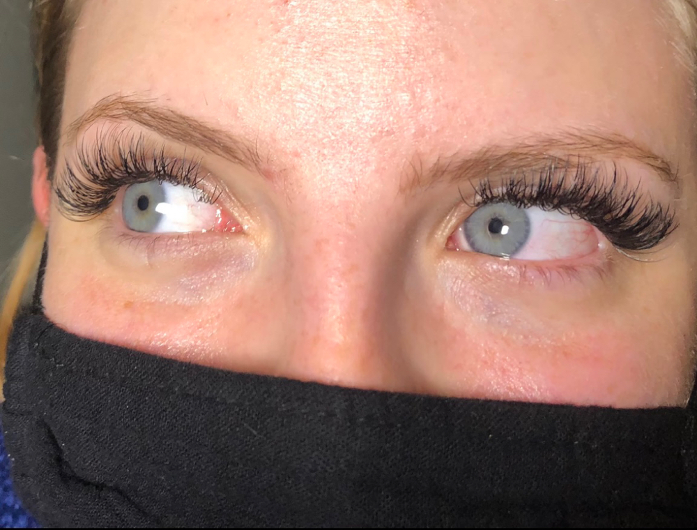 Full set of Hybrid lash Extensions