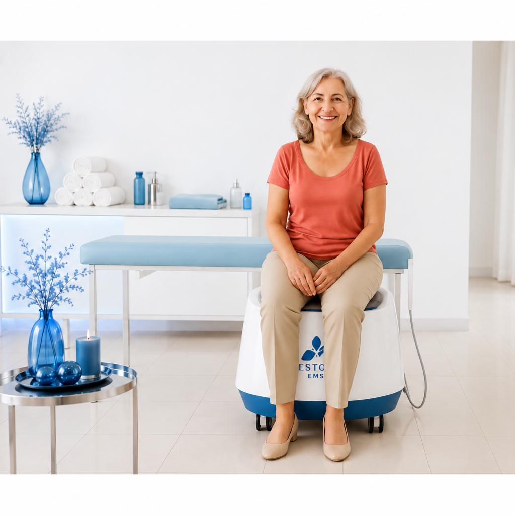 Restora EMS Chair at Pippins Wellness Center in Longview, TX