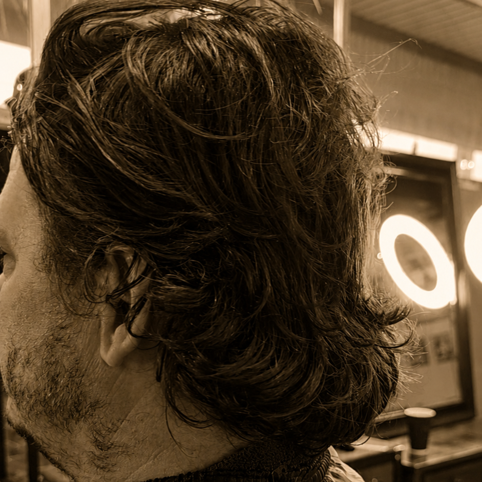 Proper Scissor Cut at Prohibition Proper Barbershop in Nashville, TN