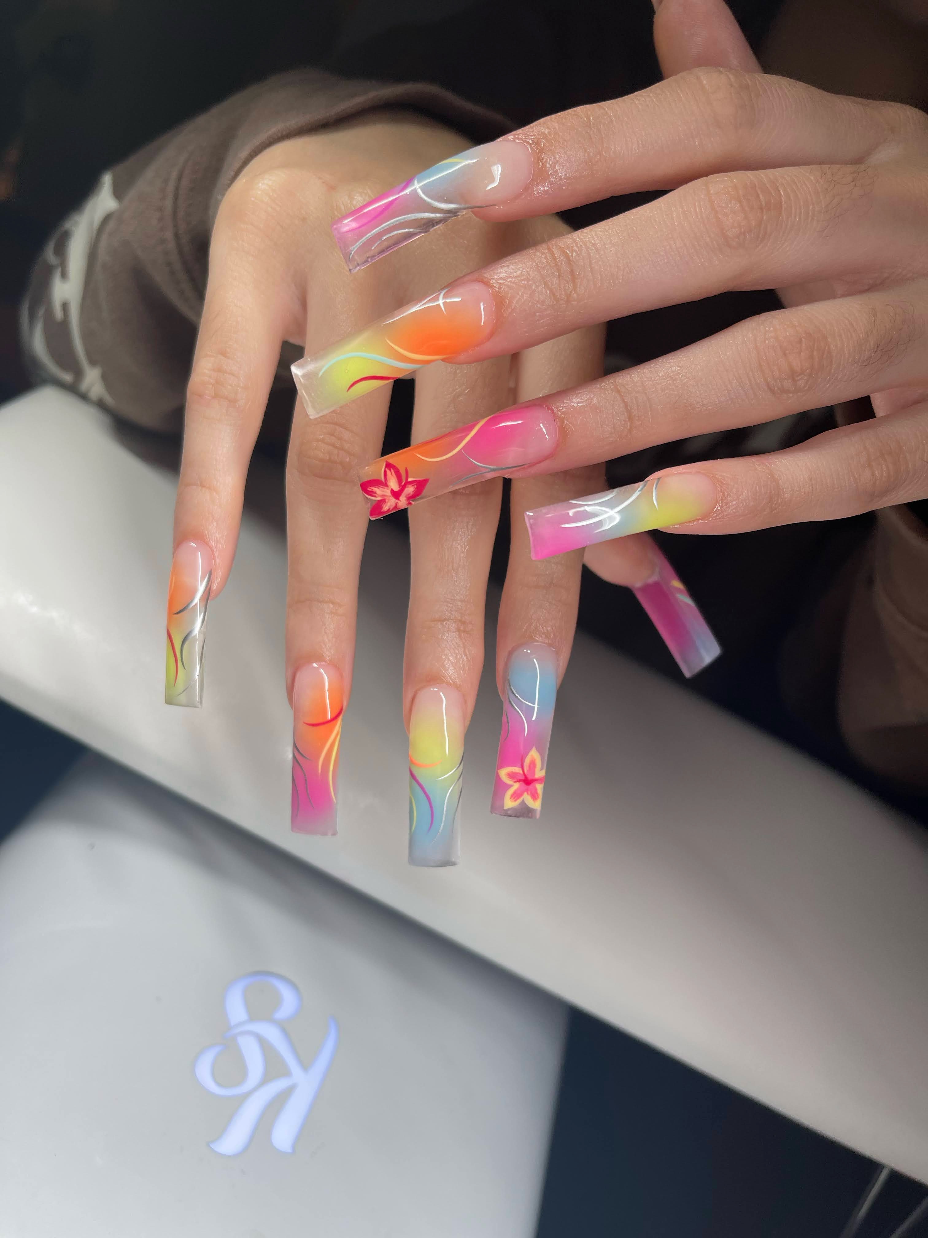 Acrylic Full Set DELUXE at King K Lounge in New york, NY