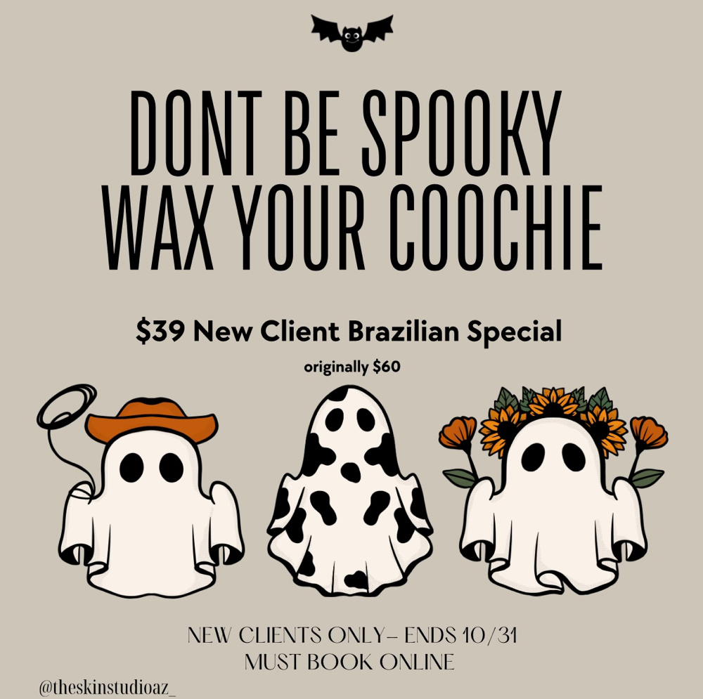 $39 New Client October Special 👻🎃