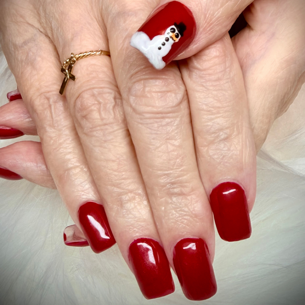 Acrylic Fill In at Silvrdawn Studio in Valdese, NC