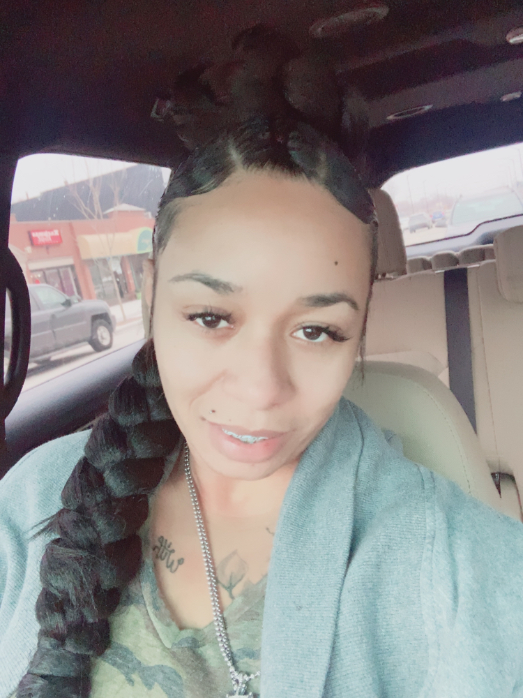 Slick Braid Ponytail
