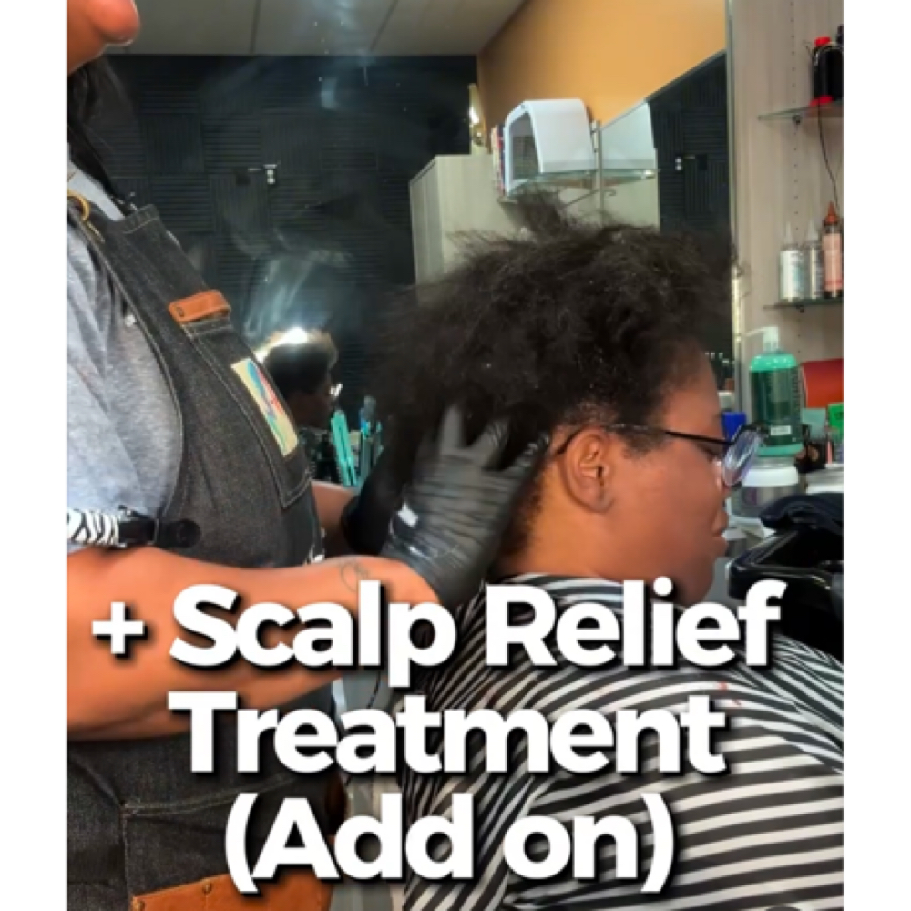 Scalp Relief Treatment at TouchedByTyBeautyCo in San Antonio, TX