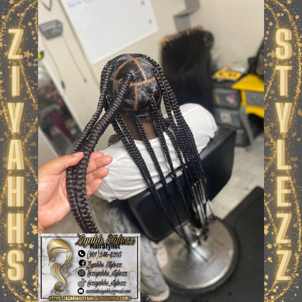 Jumbo Knotless Braids