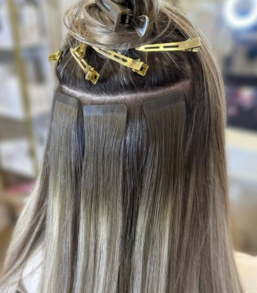 Tape-In Installation at Bloom Beauty Salon in Delano, CA