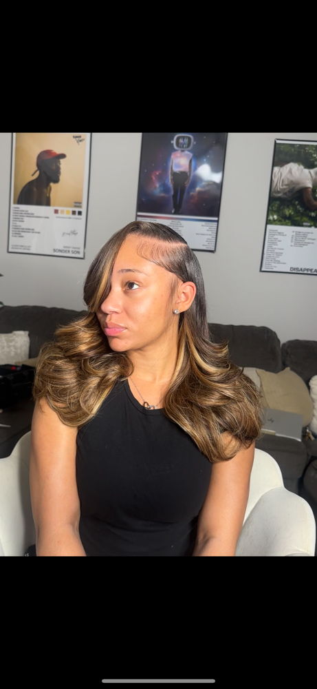 Traditonal quick weave at Shaslayz in Ruston, LA