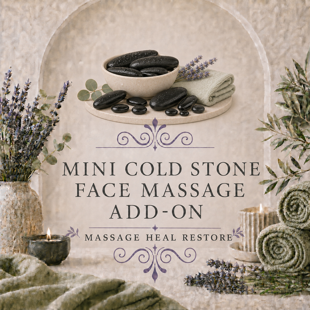 Mini Cold Stone Face Massage add on at Massage Heal Restore, LLC in hypoluxo, FL
