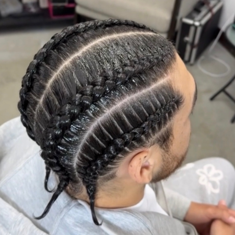 4 Braids : (Full Head) at JayBug Braids & Styling in Pomona, CA