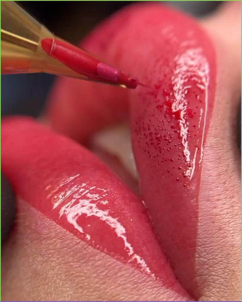 Lip Blush at Lilian Oliveira Aesthetician in Malden, MA
