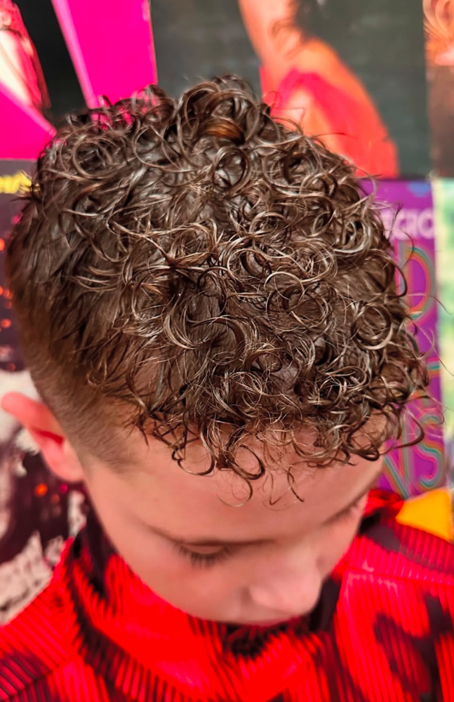 Men’s Partial Perm at Fringe Salon & Aesthetics of Benton in Benton, AR