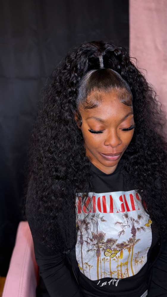 Half Up /Half Down (quick Weave)