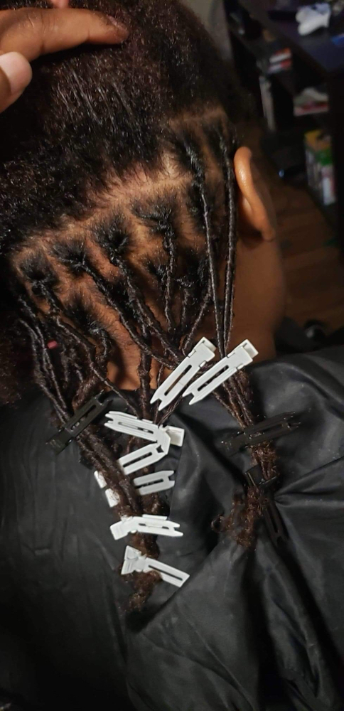 Traditional Starter Locs at Crown Adjustments in Havelock, NC