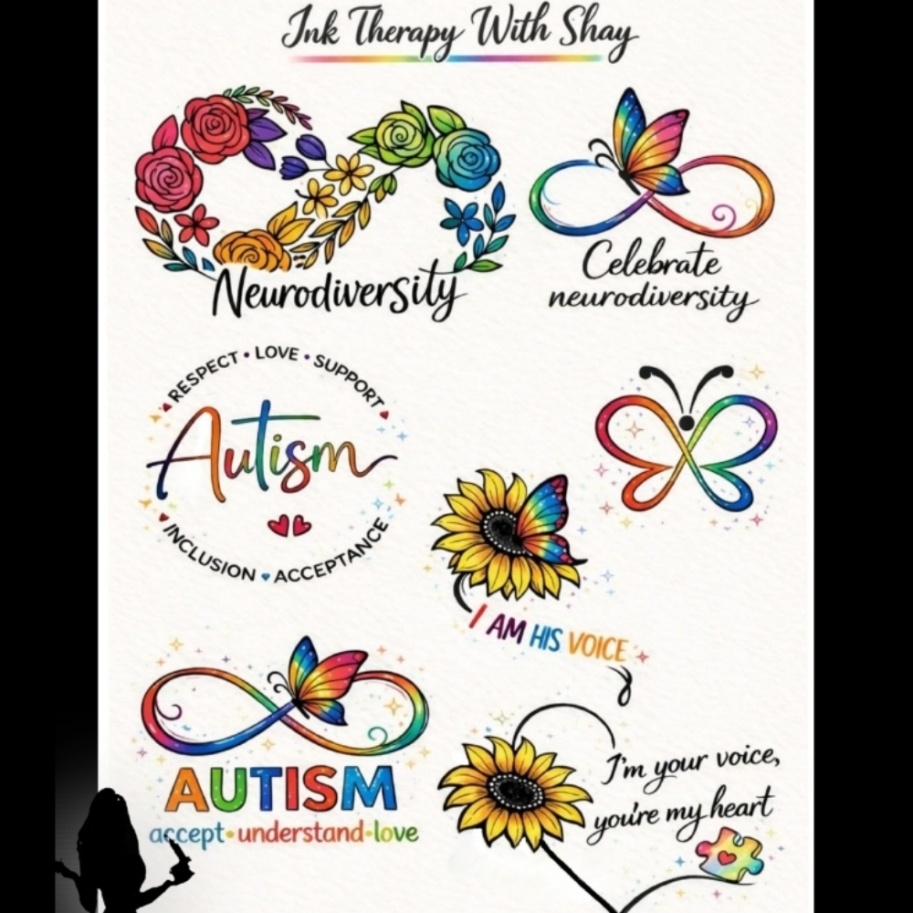 Autistic Awesomeness Tattoos at Classic Brows By Shay in Reno, NV