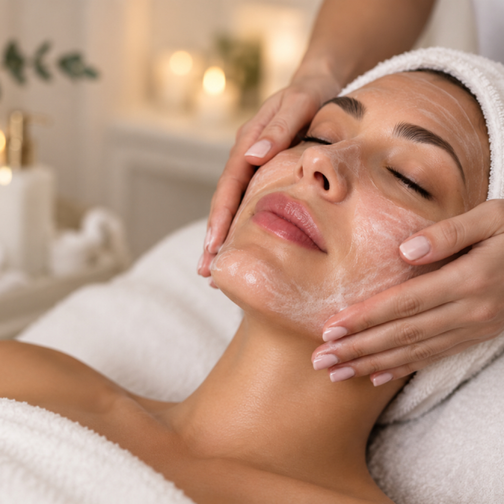 Signature facial at Fade + Form Skin Aesthetics in Cartersville, GA