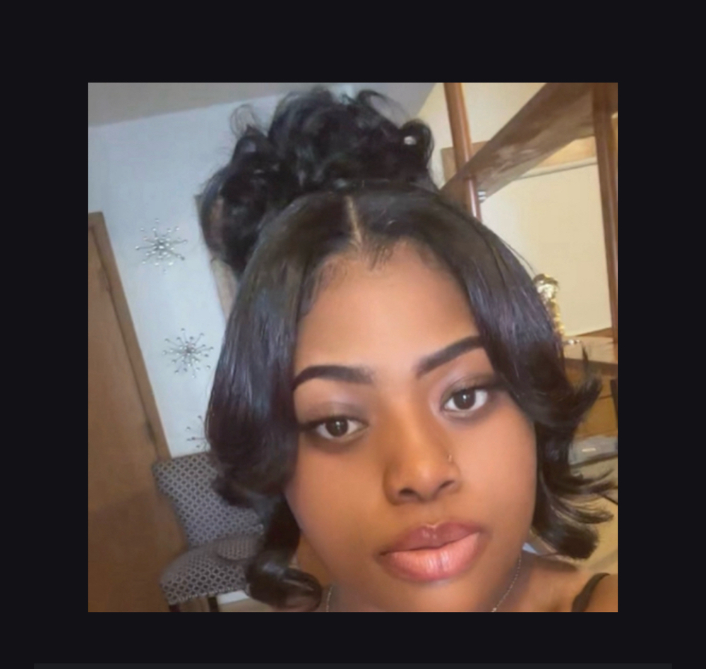 babydoll pinup Pony at Le’Nahja Monee’ extensions llc in Dolton, IL
