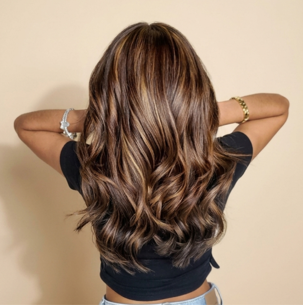 Combo Higlights And Color at Blush Hair & Beauty in harlingen, TX