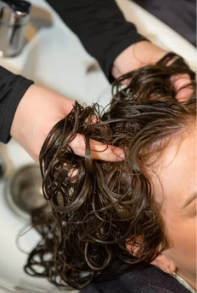 Soothing Scalp Massage Add on at Gem Hair Studio in White Marsh, MD