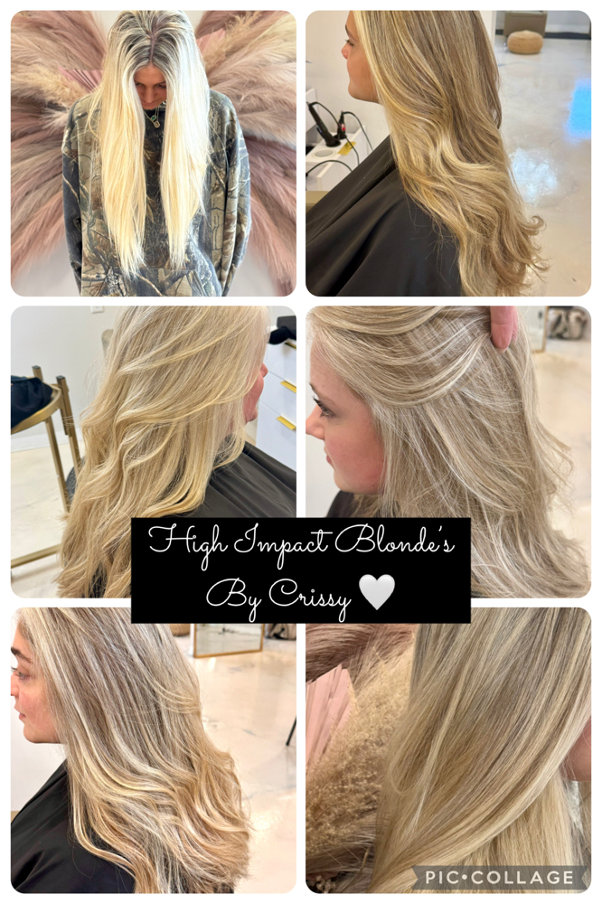 High Impact Blonde With Crissy