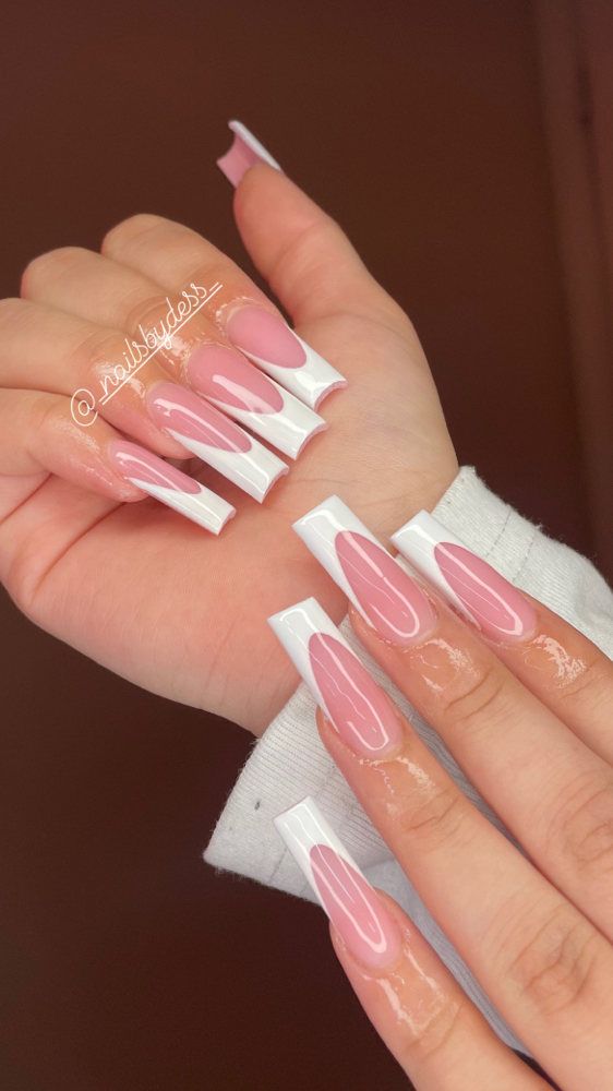 Long French Tips