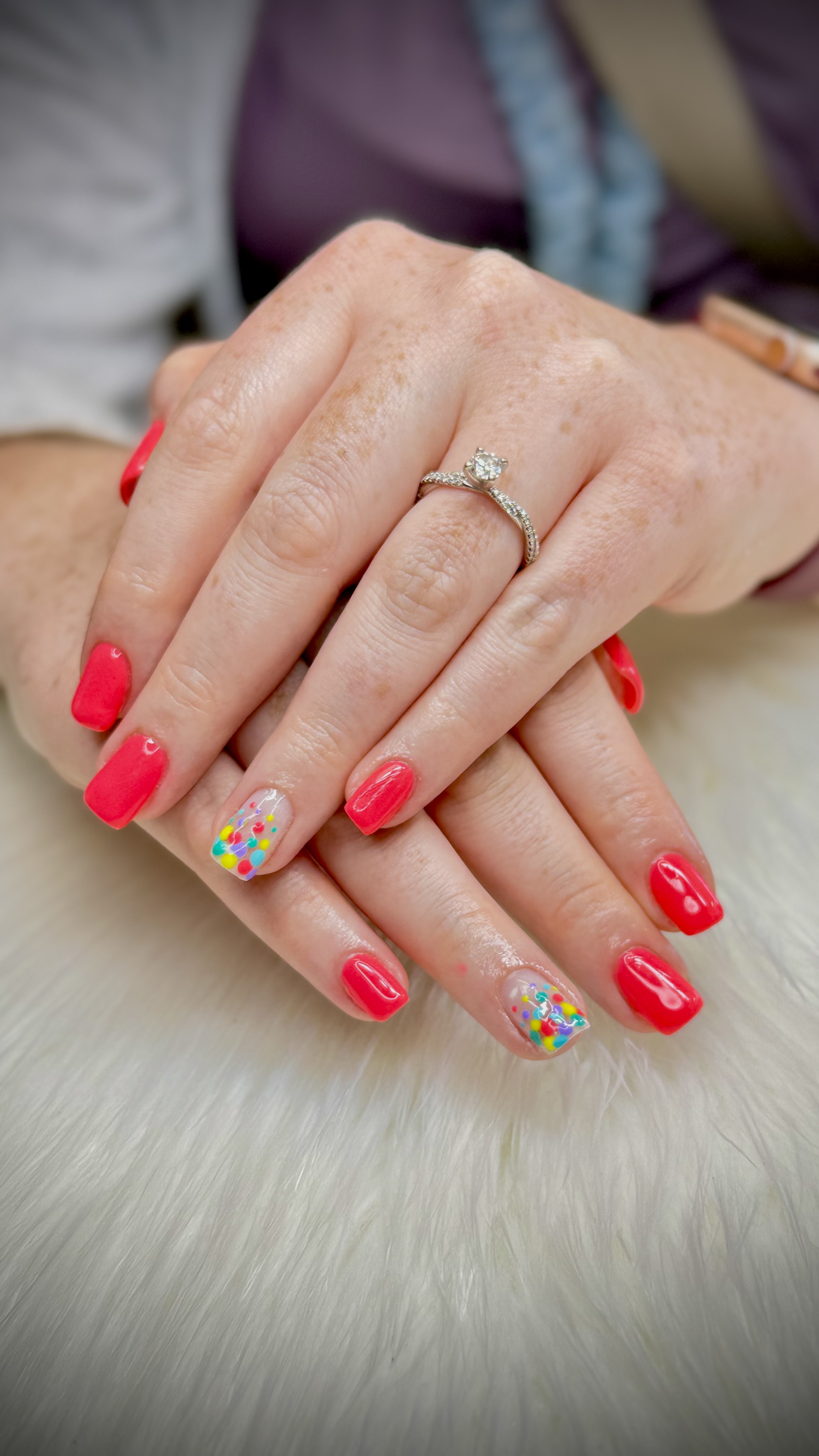 Nail Design- 2 fingers