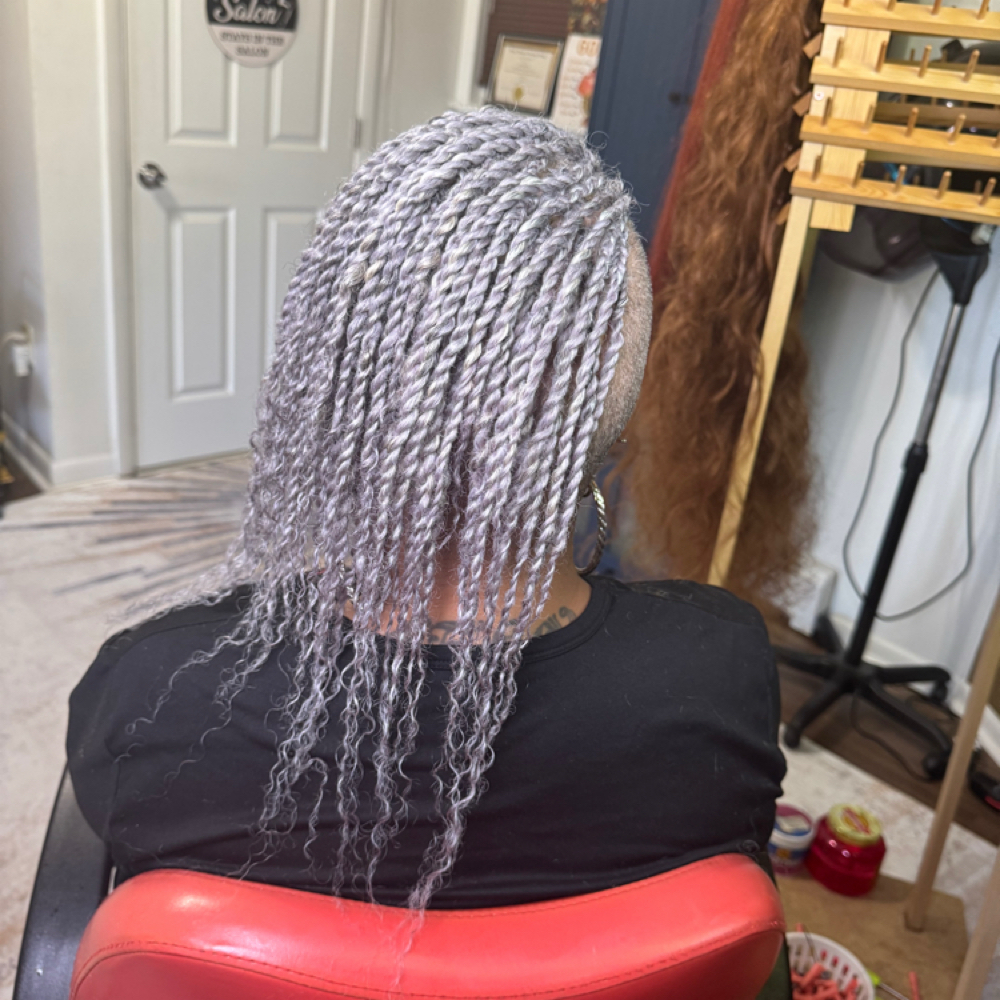 Mini Twist With Human Hair at Preciousstylez in Pittsburgh, PA
